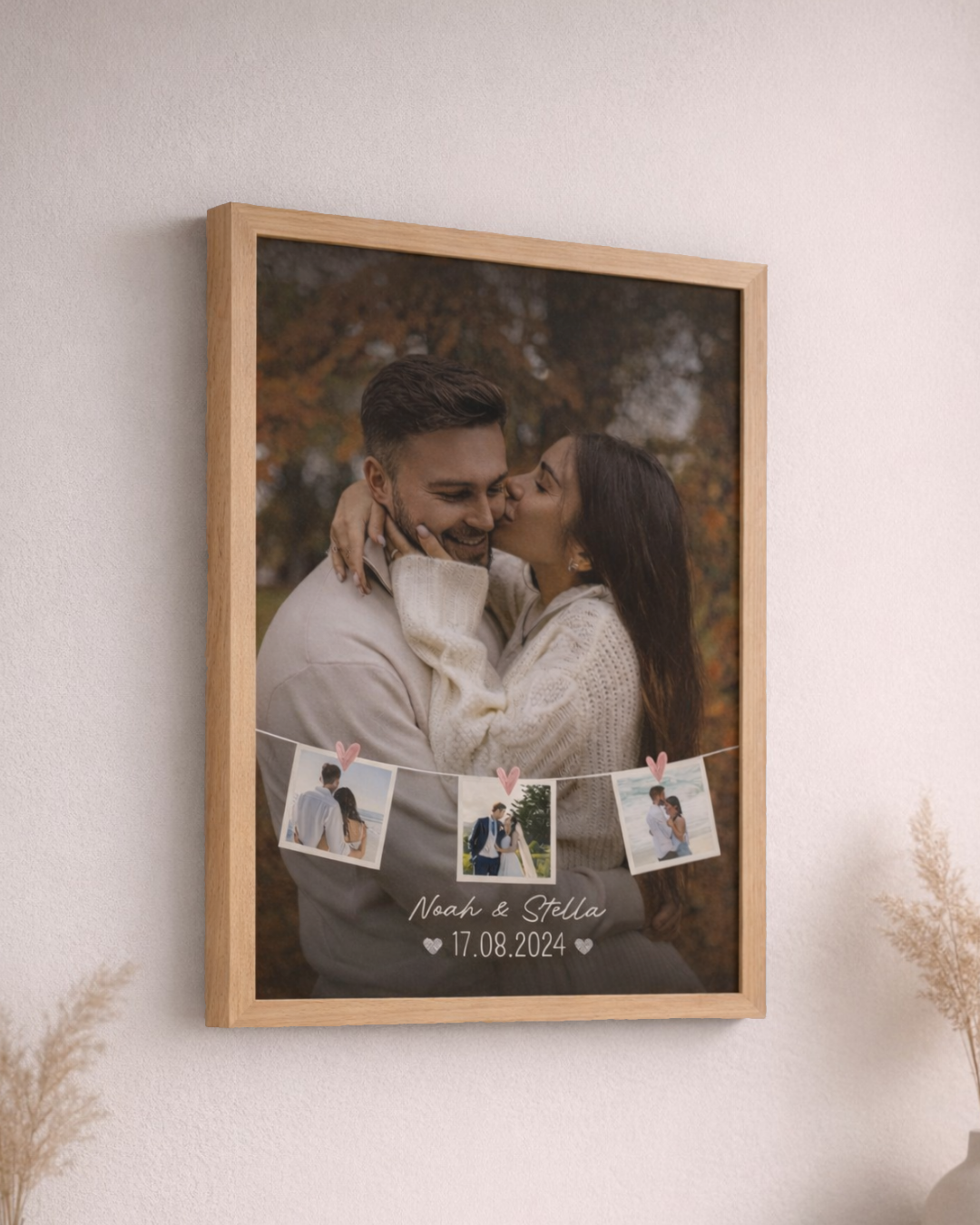 Quadro Personalizado com 4 Fotos