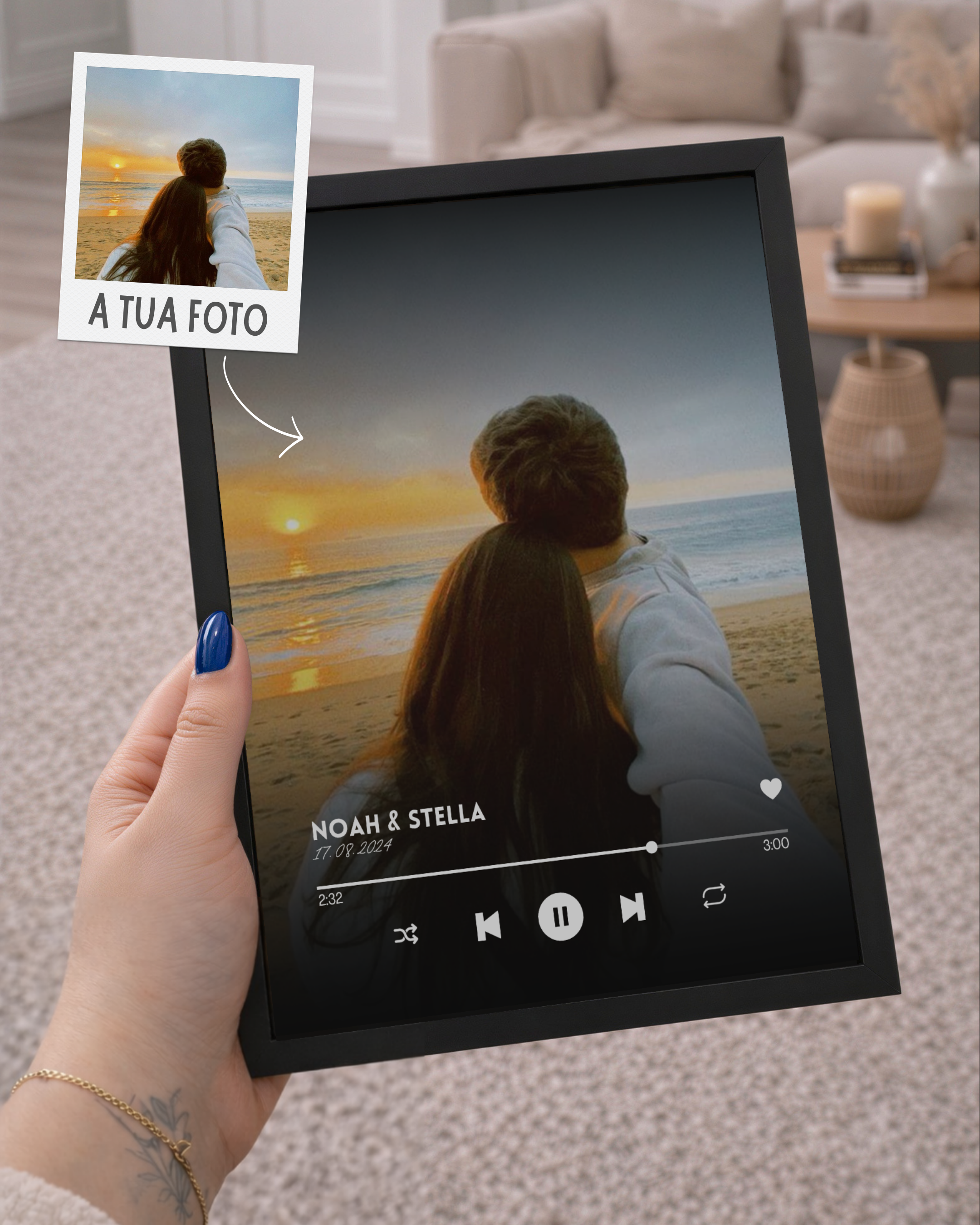 Quadro Personalizado Spotify