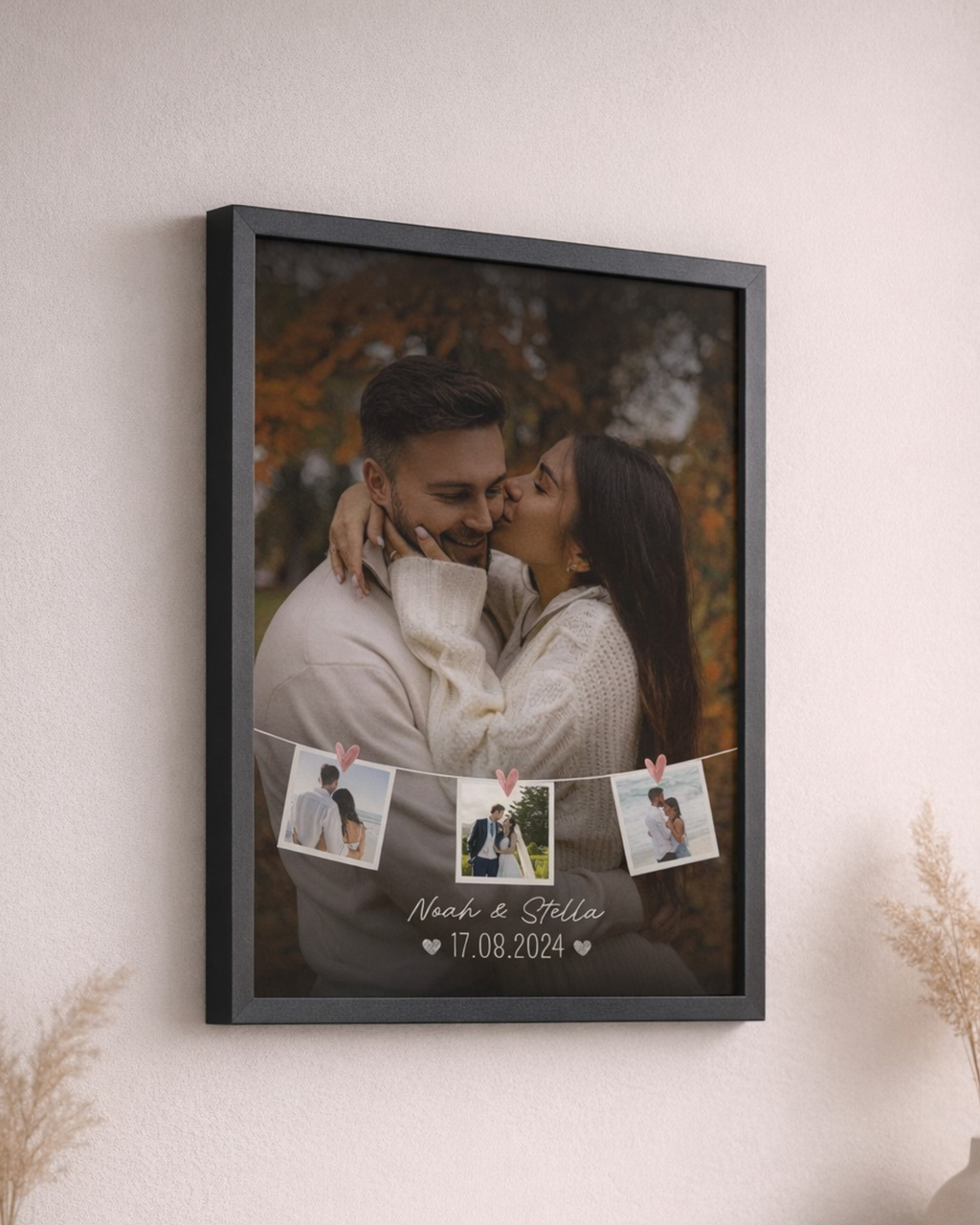Quadro Personalizado com 4 Fotos