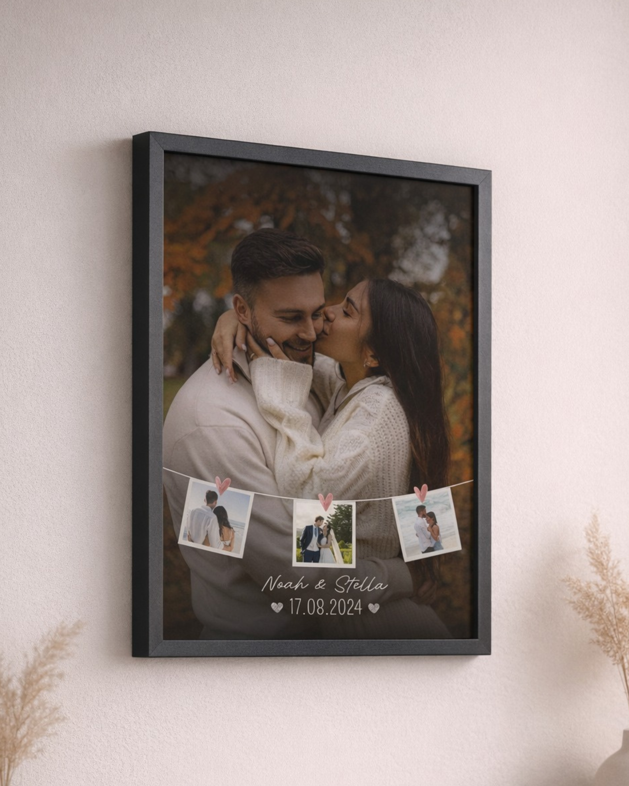 Quadro Personalizado com 4 Fotos