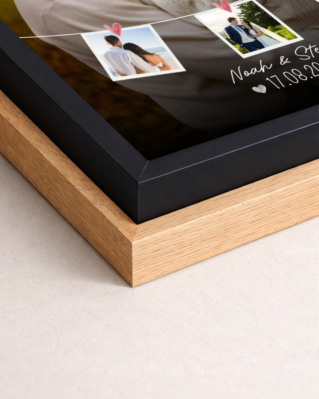 Quadro Personalizado com 4 Fotos
