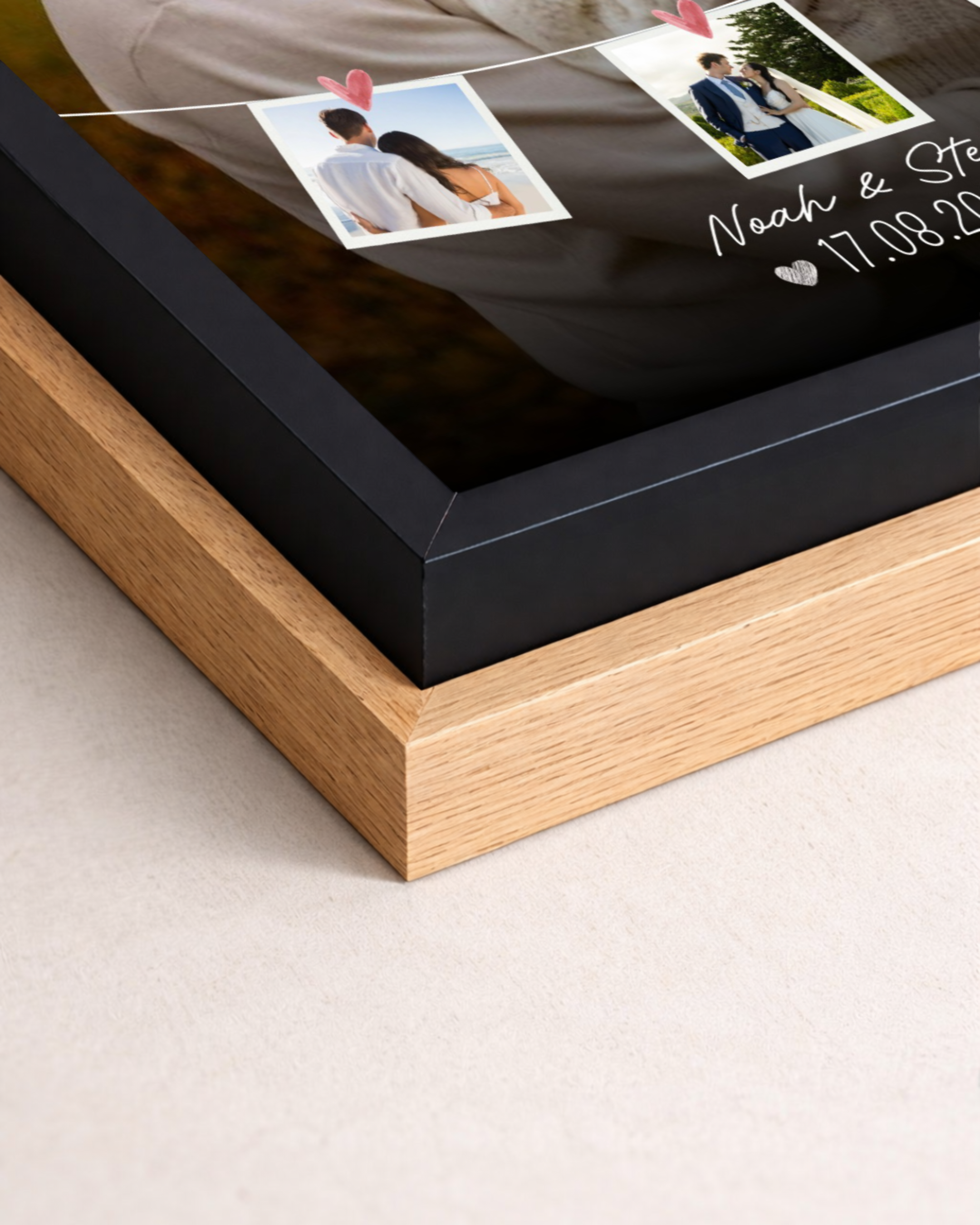 Quadro Personalizado com 4 Fotos